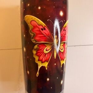 Free with a 100 dollar purchase! Butterfly Art Vase